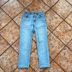 Vintage Boyfriend Mid-Rise Straight Jeans - Size S/M